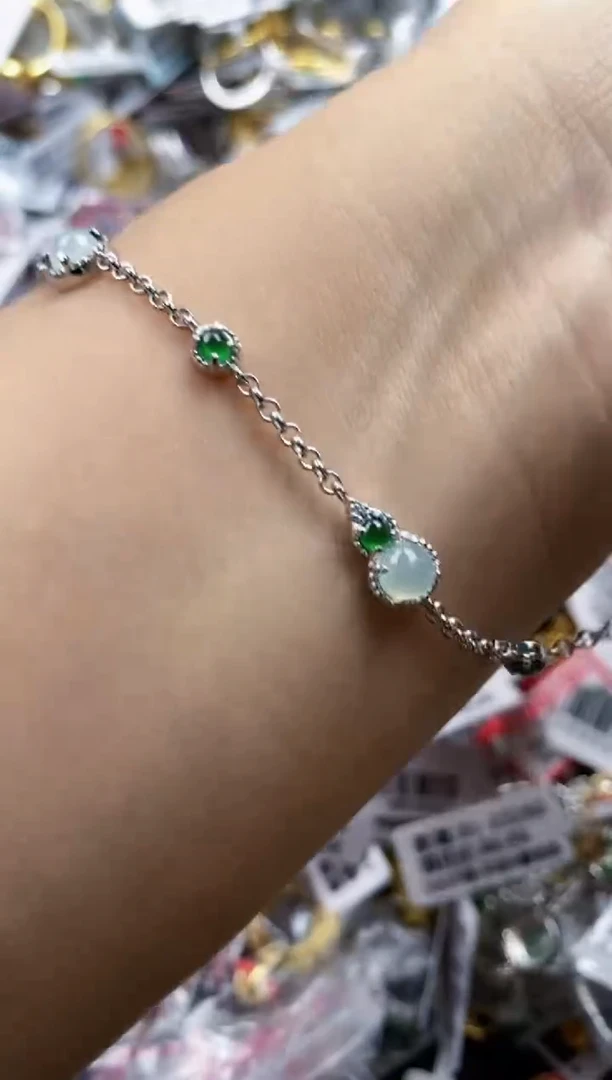 翡翠戒指银S925镶嵌333333    9