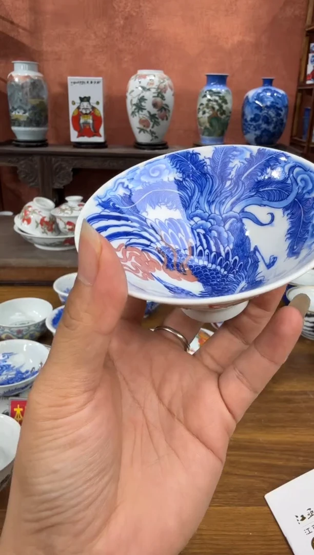 吴义松陶盟手绘陶瓷编码：3140