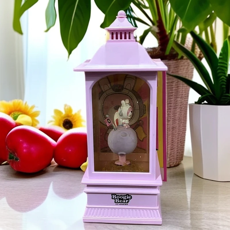 8286音乐盒小方灯摆件