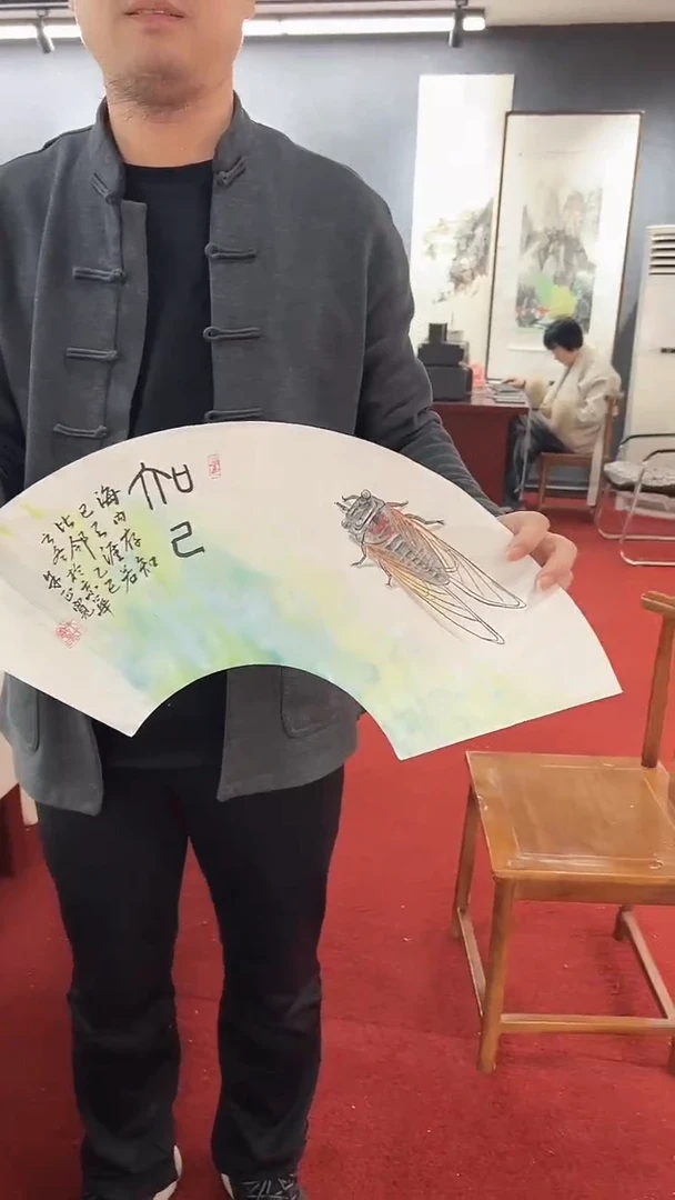 国画朱路军/国画/花鸟