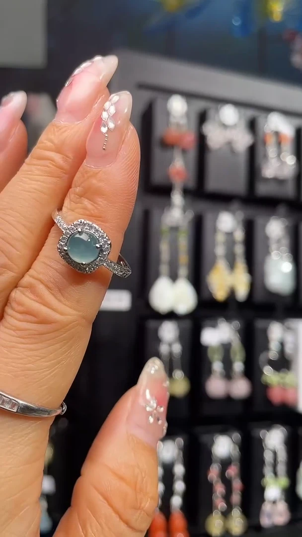 银S925镶嵌耳饰紫晶冷****贵 冷场王王富贵