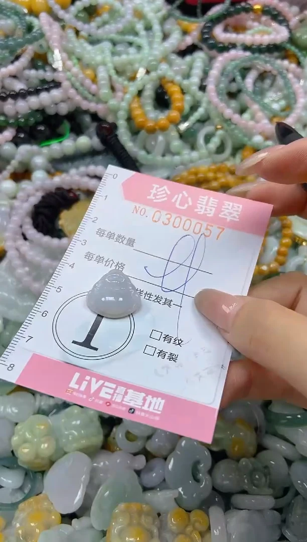 翡翠未镶嵌颈饰闪购0300057