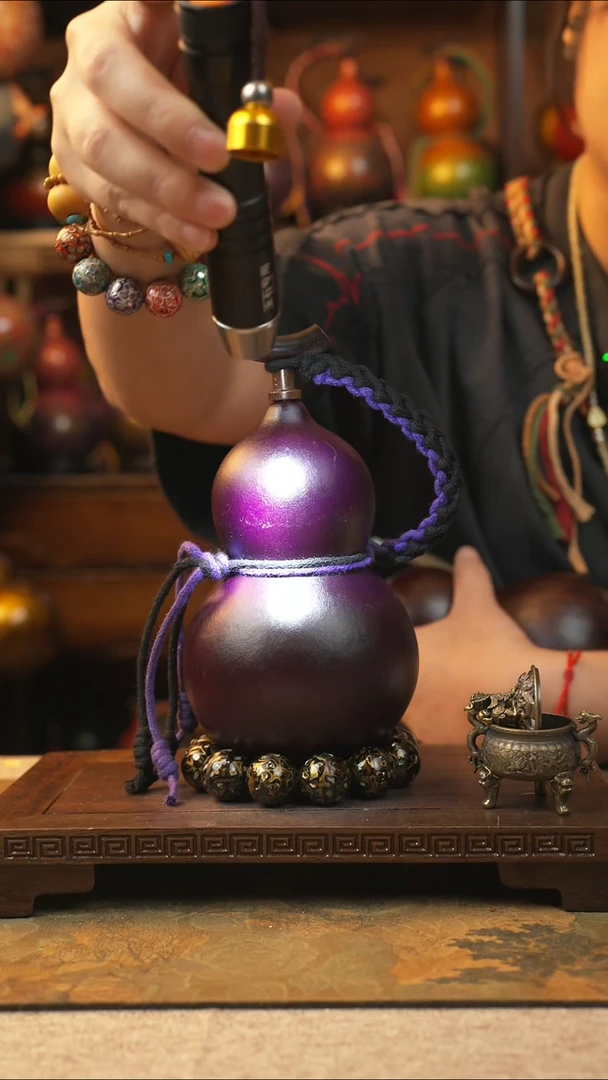 285大漆一物一拍记葫堂出品【不带手串】