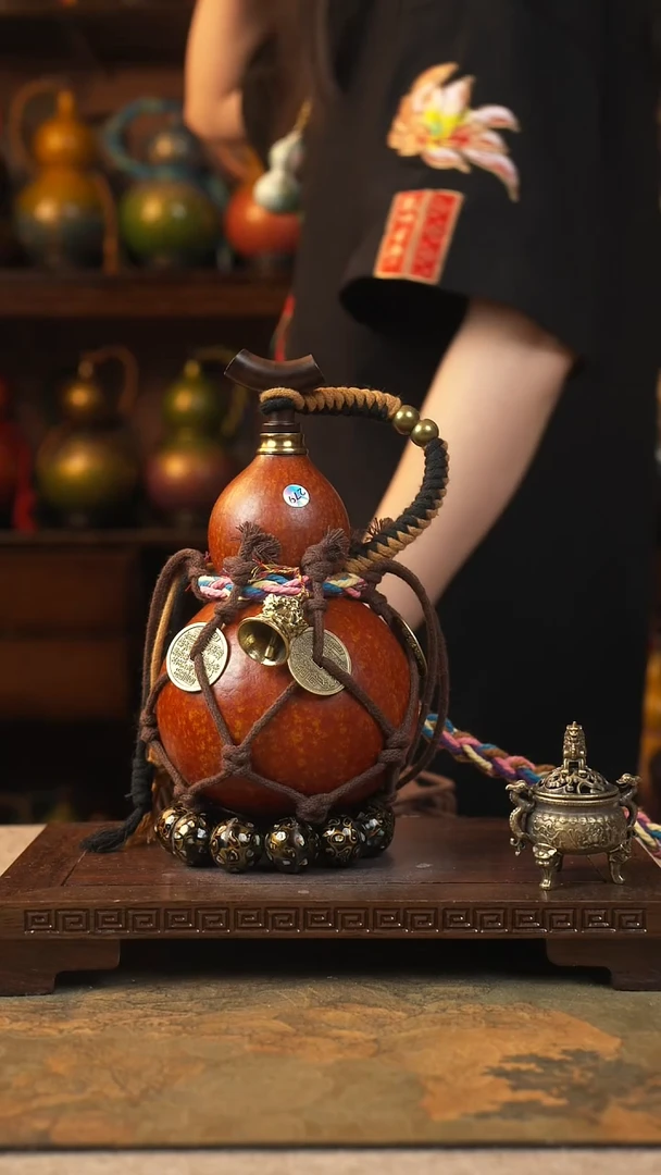 278云匠大漆酒葫芦一物一拍