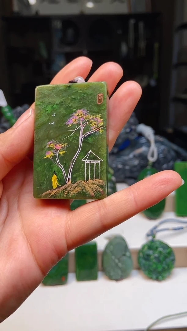 【闪购商品】和田玉挂件未镶嵌1