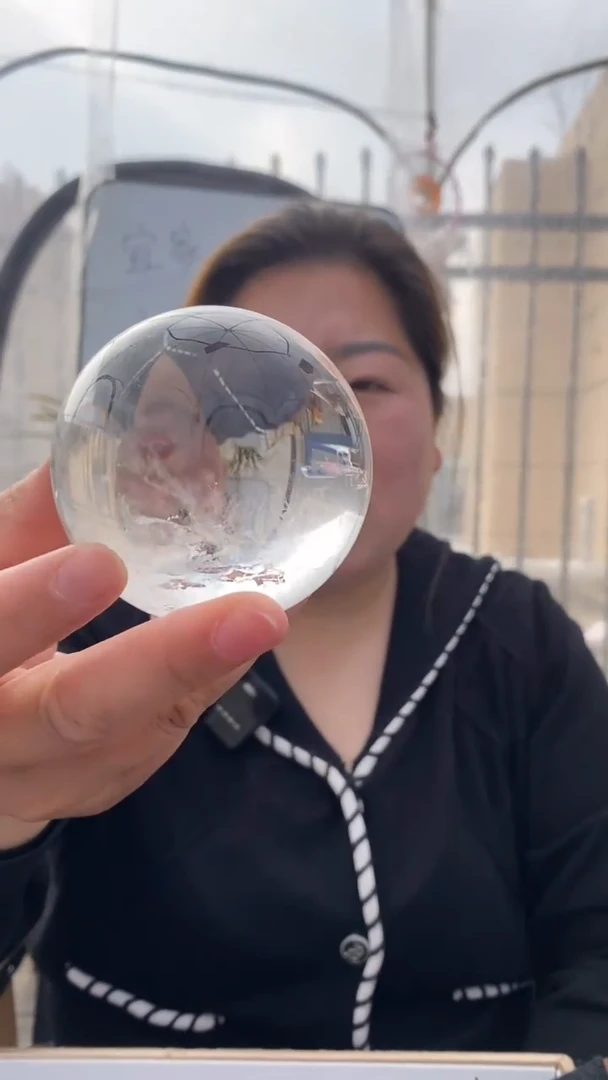 【闪购商品】水晶球未镶嵌白水晶球D293