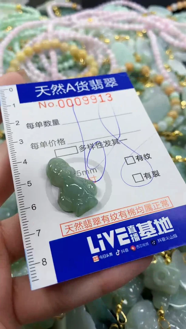 颈饰未镶嵌翡翠天然A货翡翠