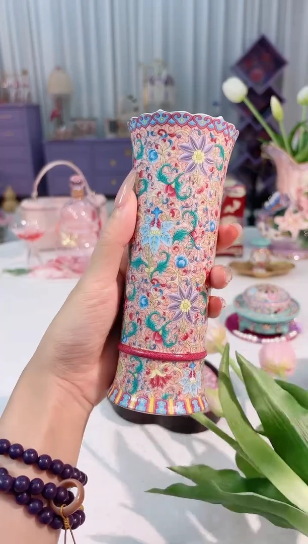 花开盛世 花瓶 如图