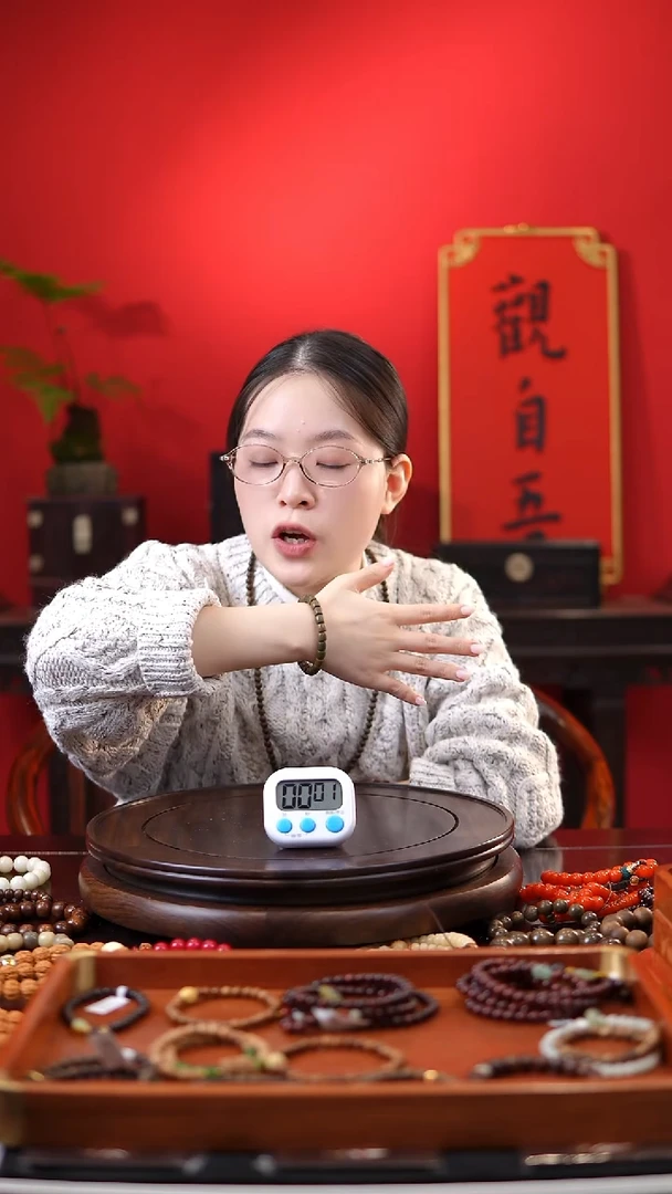 维腊木（绿檀）手串/手链绿檀单圈