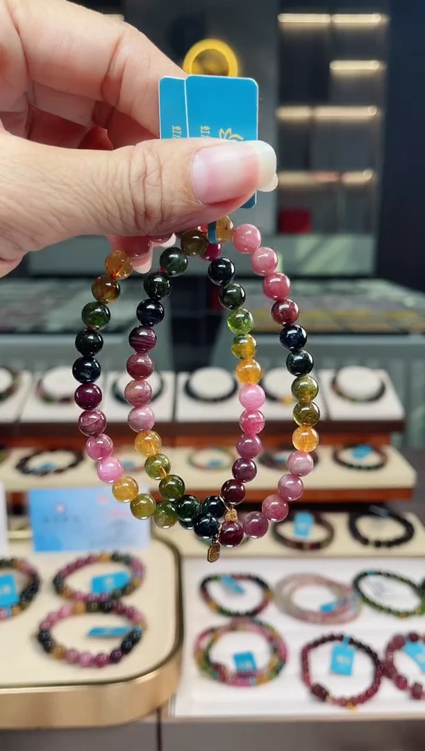 【闪购商品】碧玺单圈手串未镶嵌（多样性发一条）Q