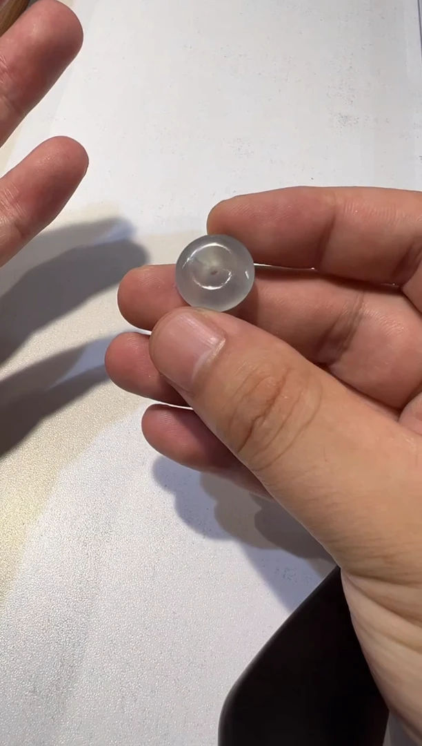 定制翡翠未镶嵌平安扣