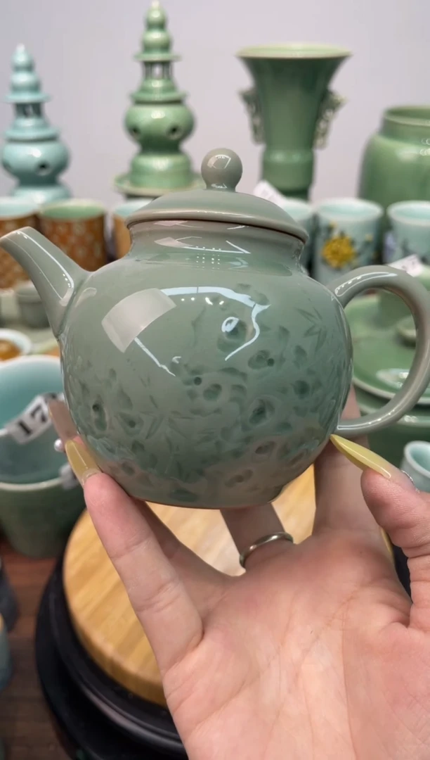 纯手工  慧仙青瓷 龙泉青瓷大促