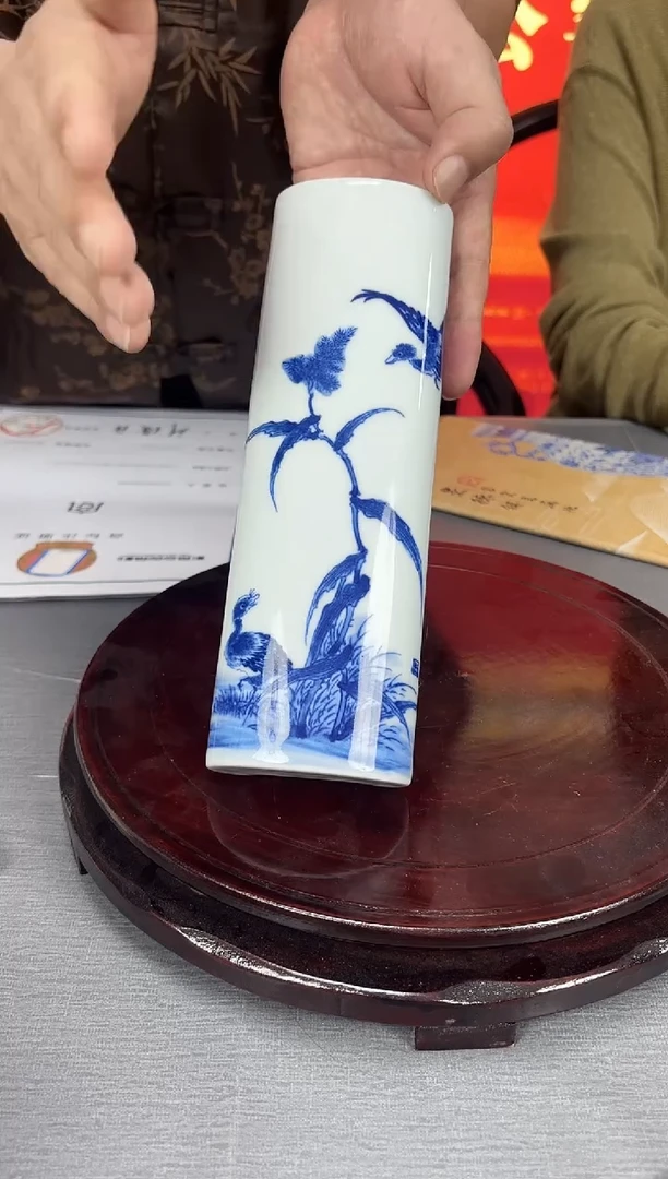 摆件瓷立方-官窑瓷画院专场24