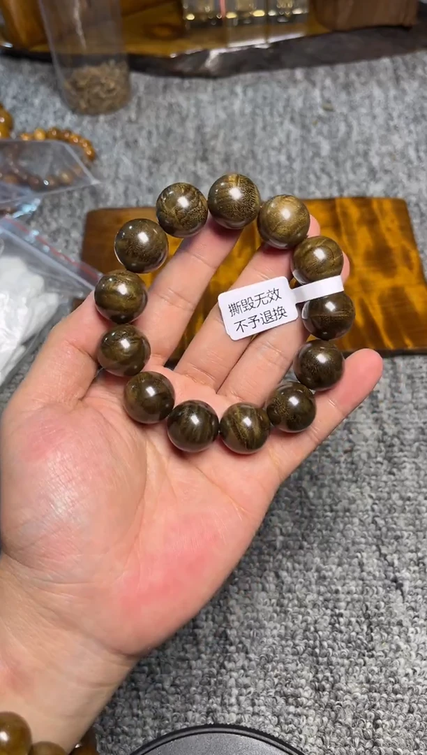 阴沉木手串/手链1.8花纹款
