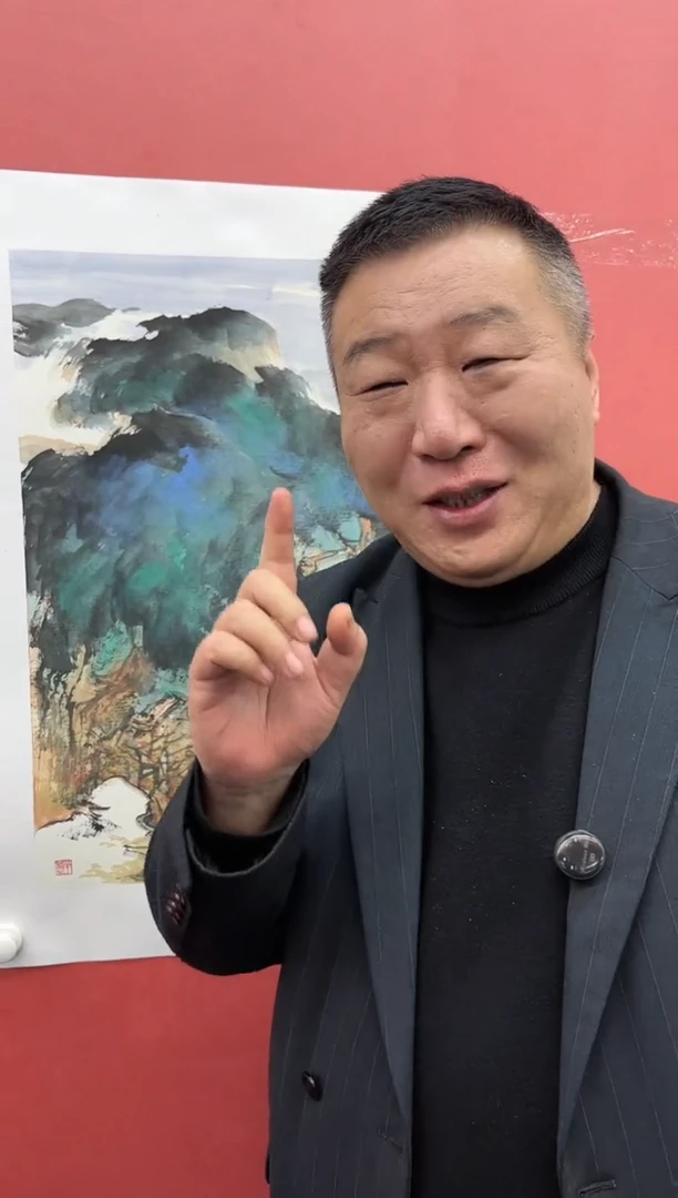 【闪购商品】绘画闫辉-2.7平尺-纸片-山水