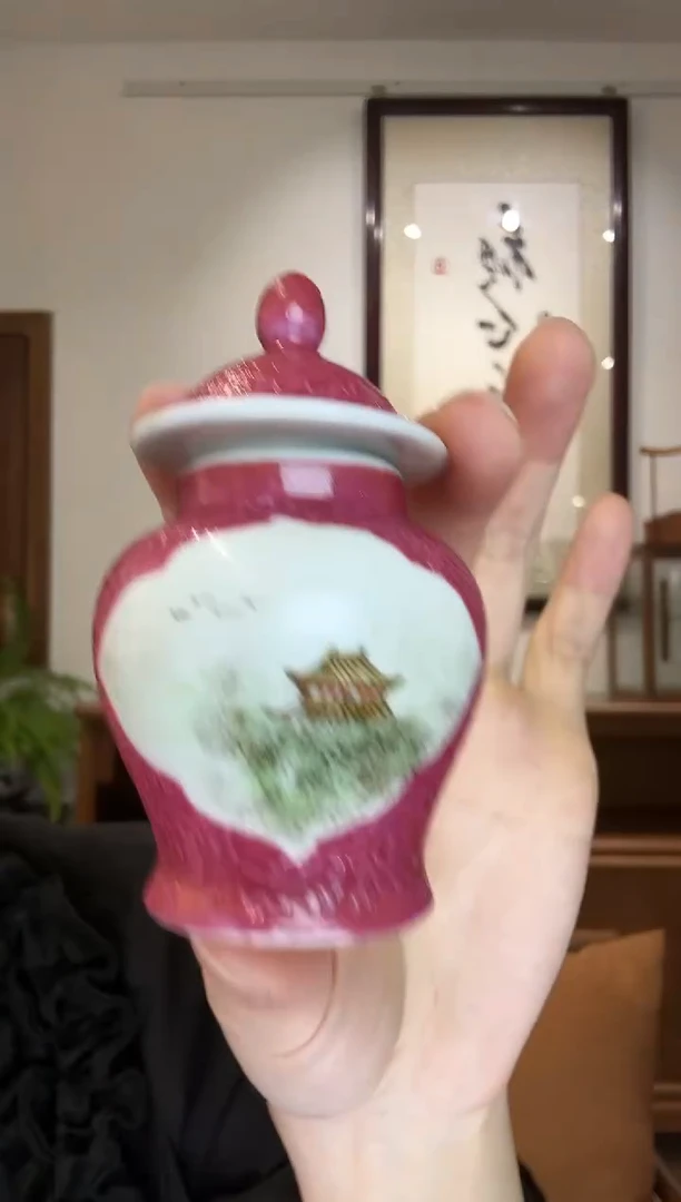 粉彩小将军罐迷你全品景德镇