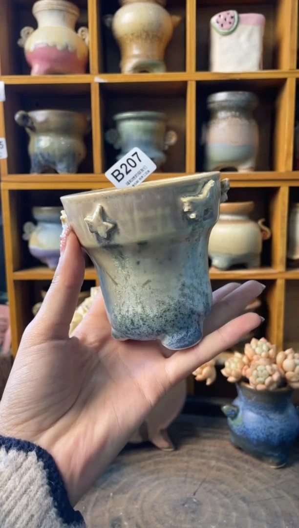 .****O207【多肉花盆多肉盆】