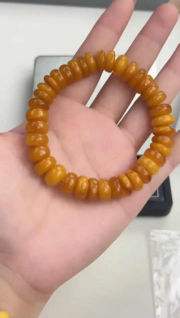 裸石琥珀未镶嵌天然琥珀蜜蜡手串