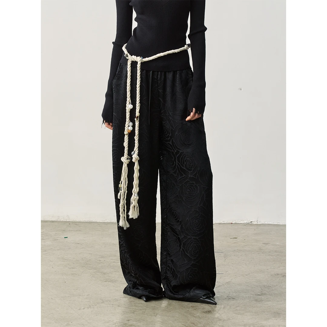 A KIND EGO 不被定义珠珠碰撞手工编绳腰绳腰链腰带K6042