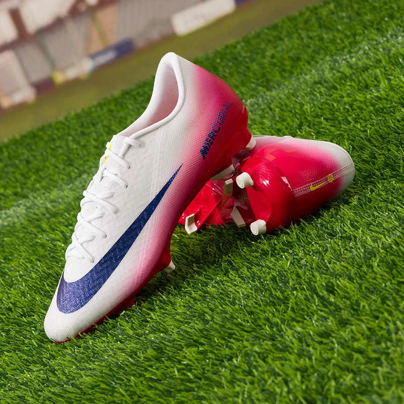 【足球】耐克2025新款FG/MG混钉中端实战训练比赛人草足球鞋HJ7332