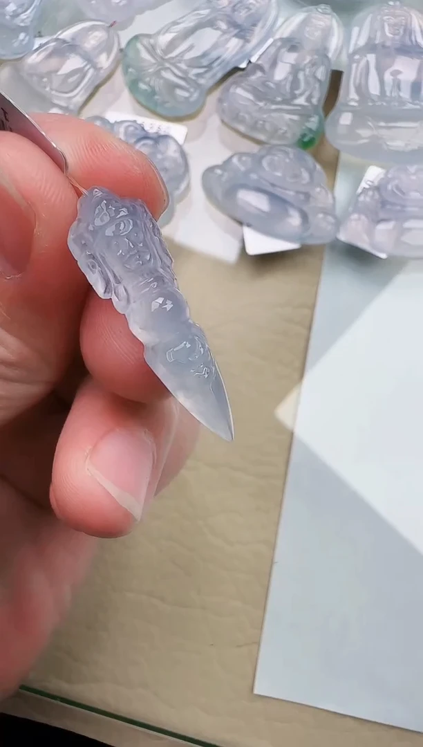 颈饰未镶嵌翡翠缅甸翡翠a货