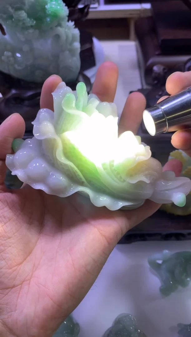 未镶嵌摆件翡翠用****3翡翠摆件