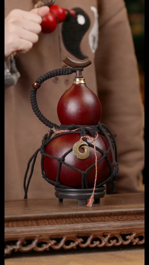 230号精品天然大漆酒葫芦一物一拍~