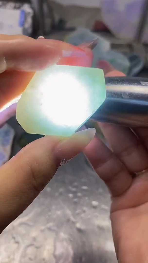 散珠翡翠天然缅甸翡翠A货051