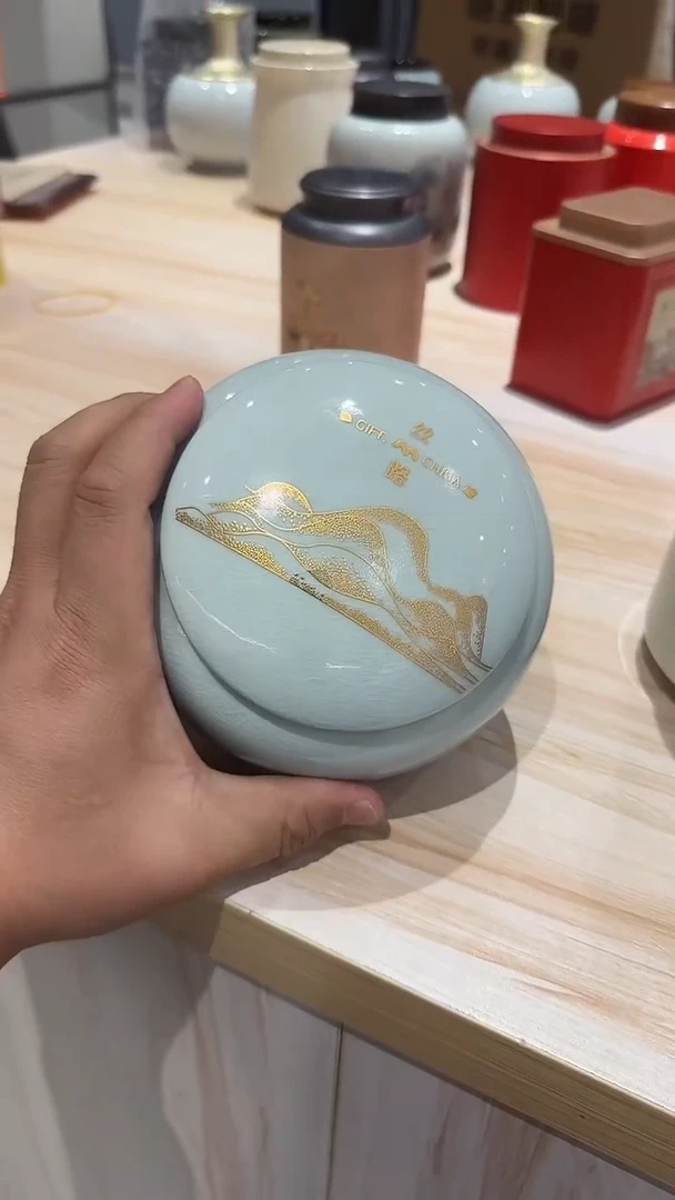 德化精品陶瓷罐买一送一