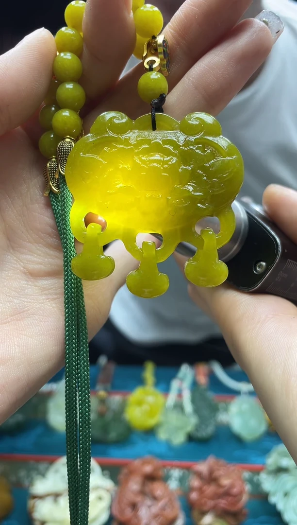 未镶嵌岫玉吊坠多样性发*货拍一发一