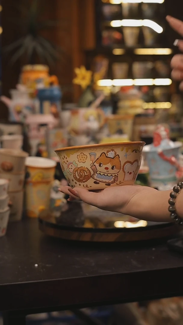 景德镇釉下彩绘设计师款式陶瓷