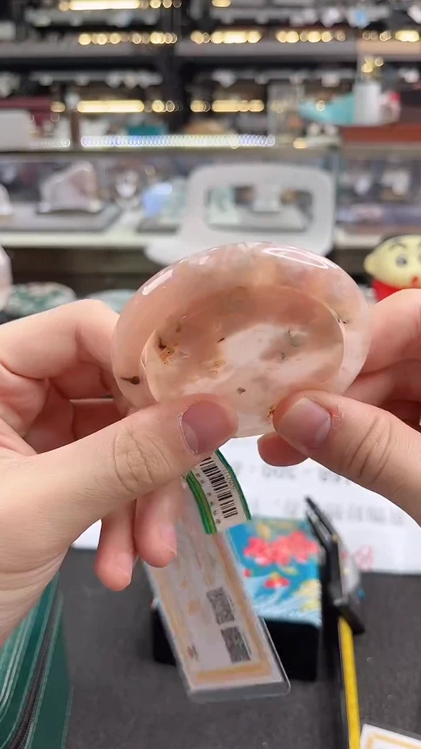未镶嵌手镯石英质玉瑾圈口（赠品镯心）
