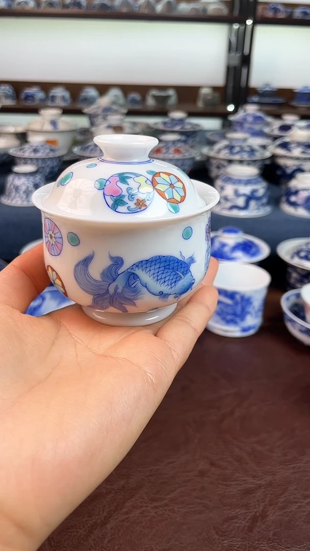 【闪购商品】景德镇手工手绘茶具