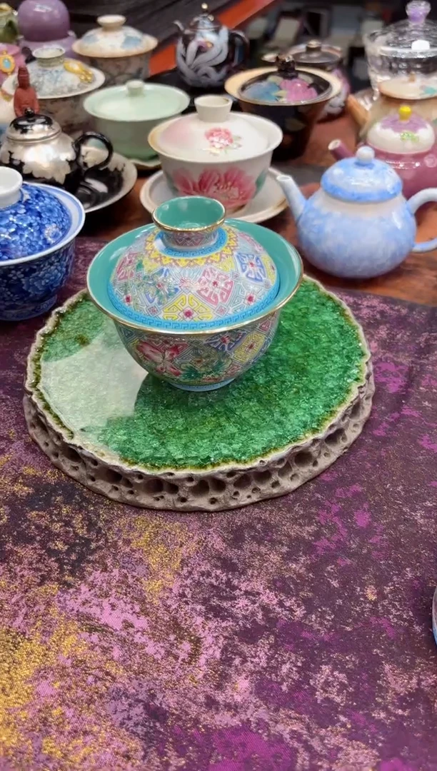 摩吉陶陶闪拍链接 万花盖碗