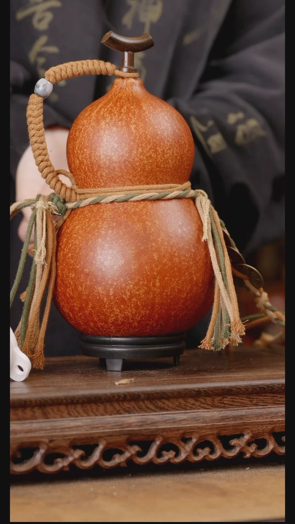 181号精品天然大漆酒葫芦一物一拍~