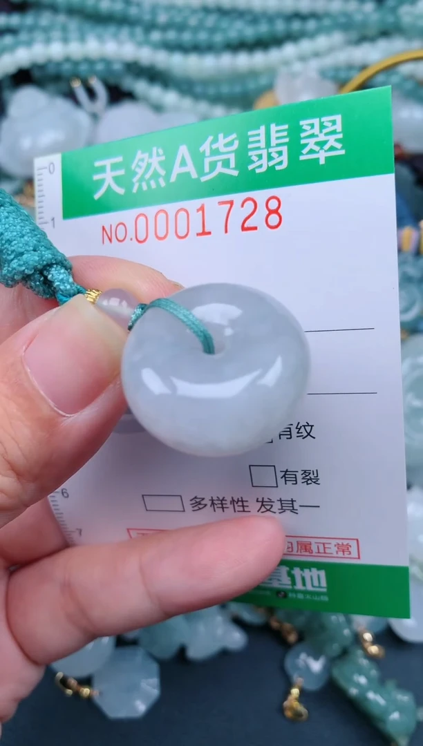 翡翠未镶嵌颈饰.0001728
