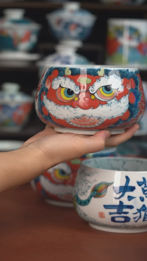 老师作品池鱼茶渣缸（微瑕价格）