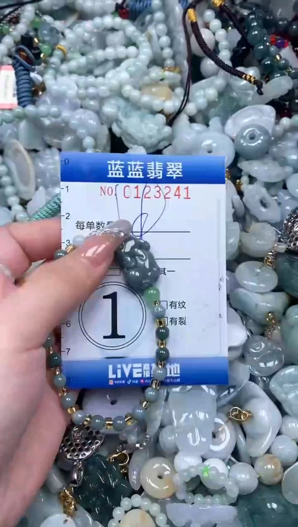 【闪购商品】翡翠颈饰未镶嵌闪购0123241