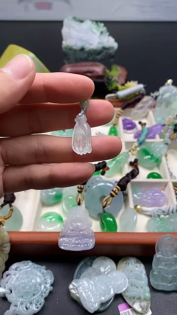 颈饰未镶嵌翡翠珍品臻品（所见即所得）23