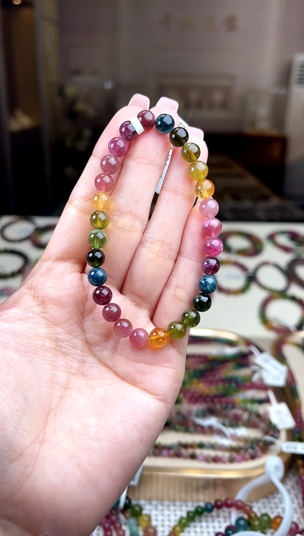 【闪购商品】碧玺/未镶嵌6mm+碧玺单圈多样性发货