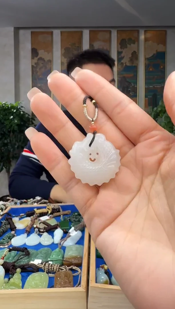 颈饰未镶嵌和田玉拍一发一多样性发货