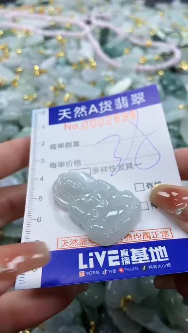 颈饰未镶嵌翡翠天然A货翡翠