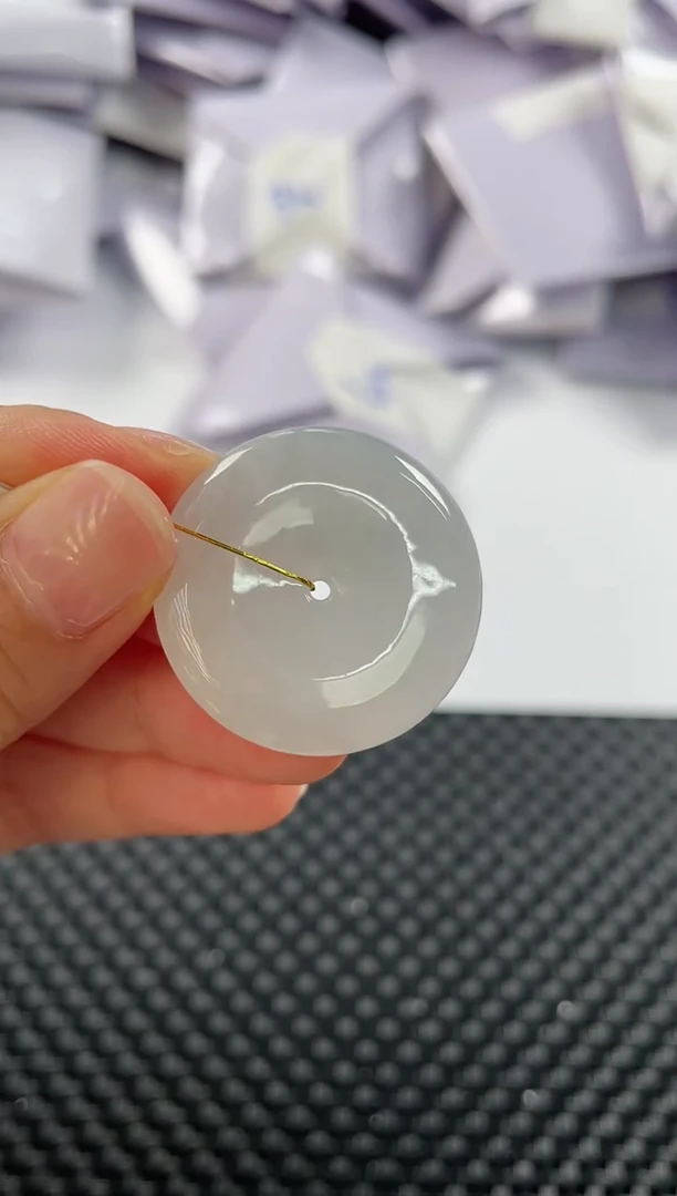 颈饰未镶嵌翡翠基地发货H 4576 平安扣