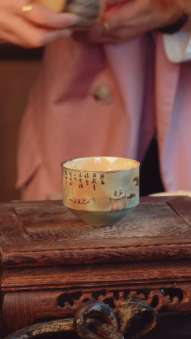 艺然堂手工手绘茶器