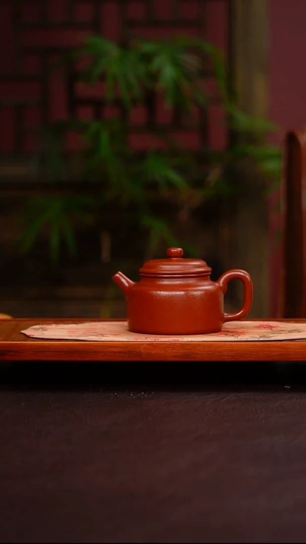 茶壶紫砂德钟 120cc 大红袍