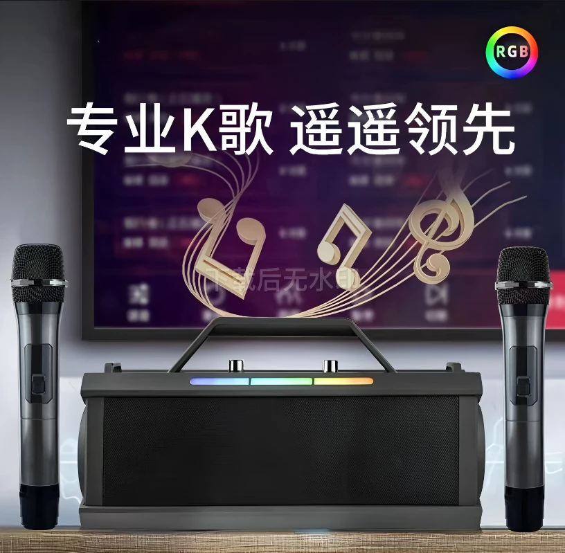 便携式户外K歌音响广场舞音箱街边叫卖音响摆摊路演音响蓝牙音箱