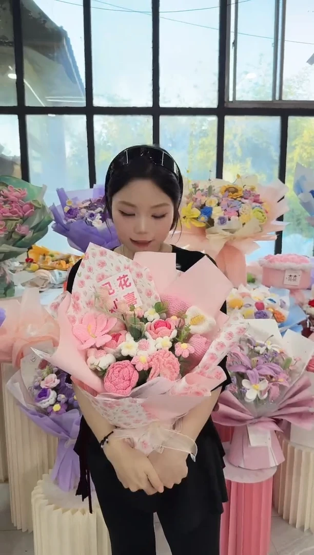 非遗手工定制花束，孤品清仓！！