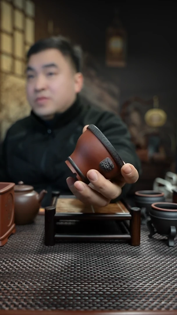 紫砂花盆杭**方長木軒精品紫砂