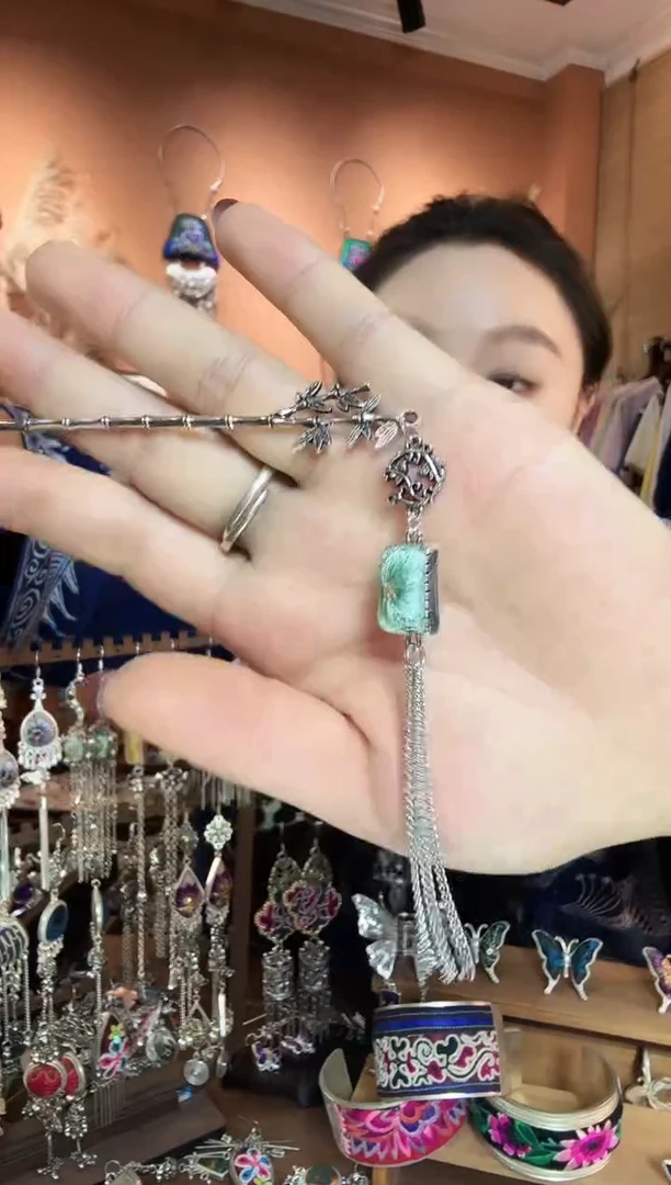 刺绣纯手工民族风发簪