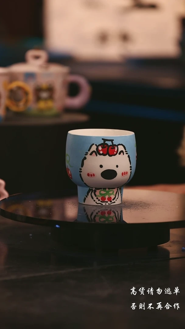 陶瓷景德镇可爱设计师款陶瓷